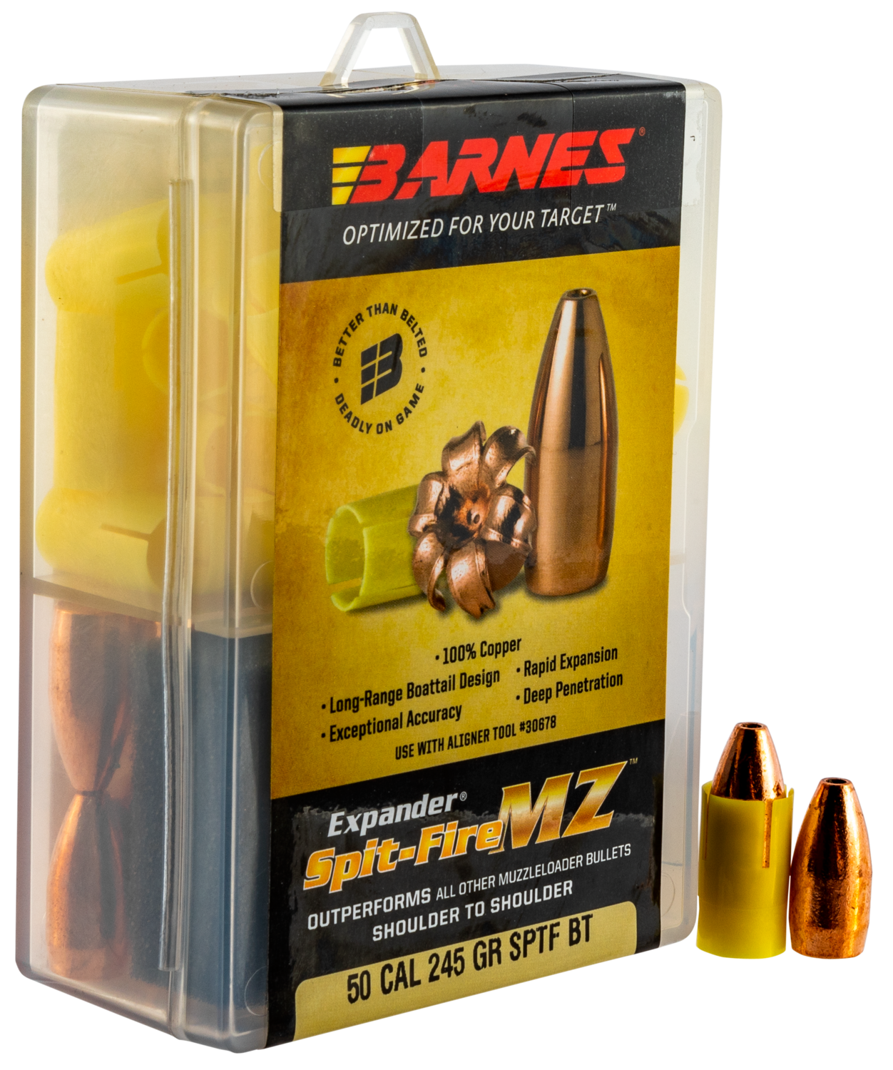 Barnes Bullets Spit-fire Mz, Brns 30574   Expmz 50c 245 Spitfire   24