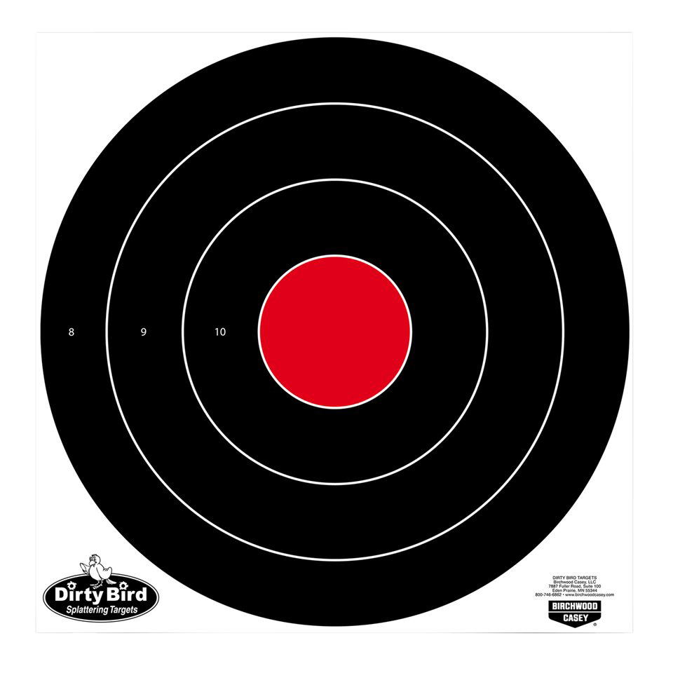 Birchwood Casey Dirty Bird, Bir 35185          Dirtybrd 17.25"bullseye     5pk