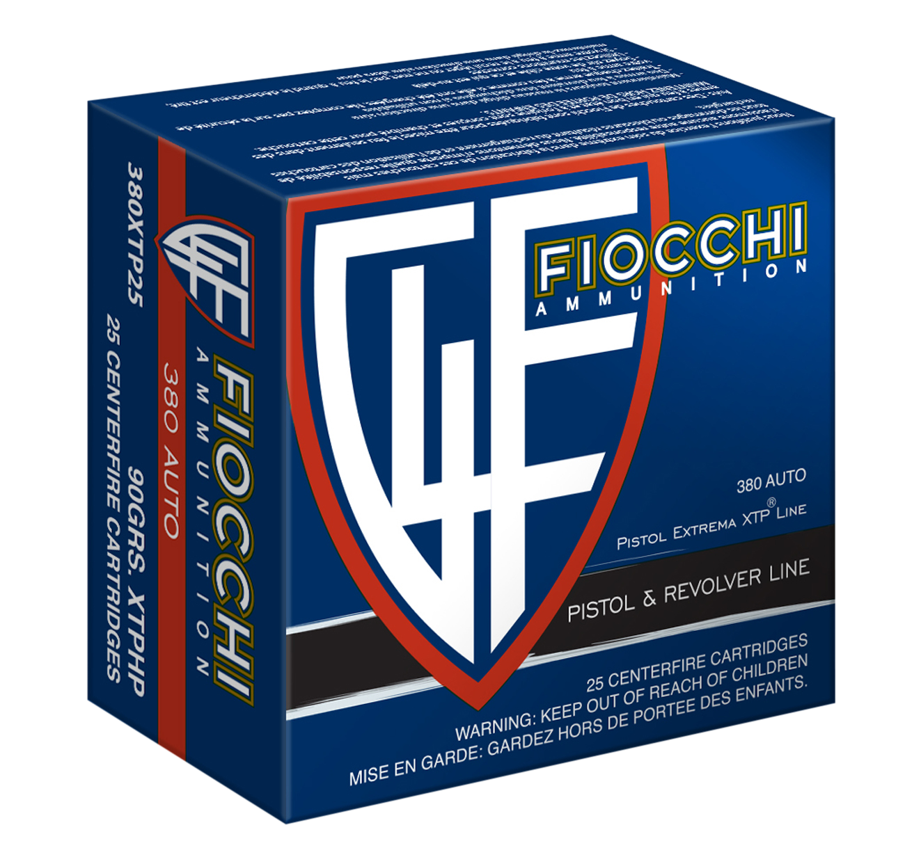 Fiocchi Hyperformance, Fio 380xtp25  380         90 Xtp             25/20