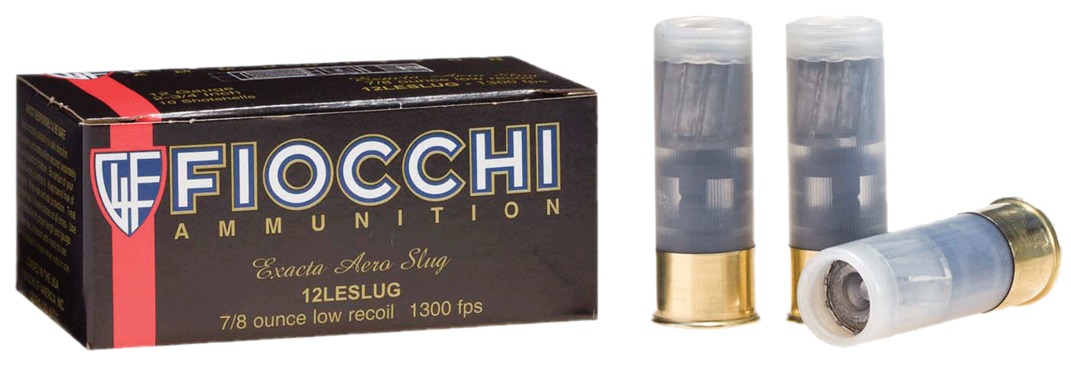 Fiocchi Field Dynamics, Fio 12leslug  12 Aero 7/8   Slug             10/25