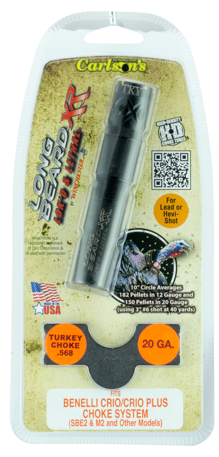 Carlsons Long Beard Turkey, Carl 70155 Lb Ported Tky 20g Ben Crio +