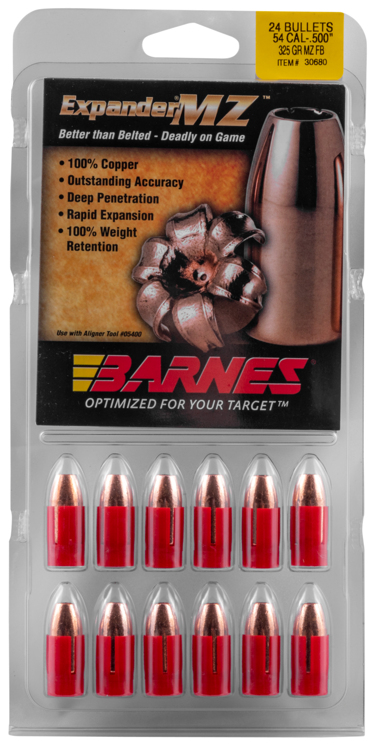 Barnes Bullets Expander Mz, Brns 30680   Expmz 54c 325 Exp        24