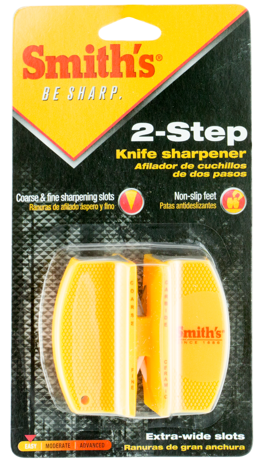 Smiths Products Knife Sharpener, Smiths Ccks   2 Step Knife Sharpener