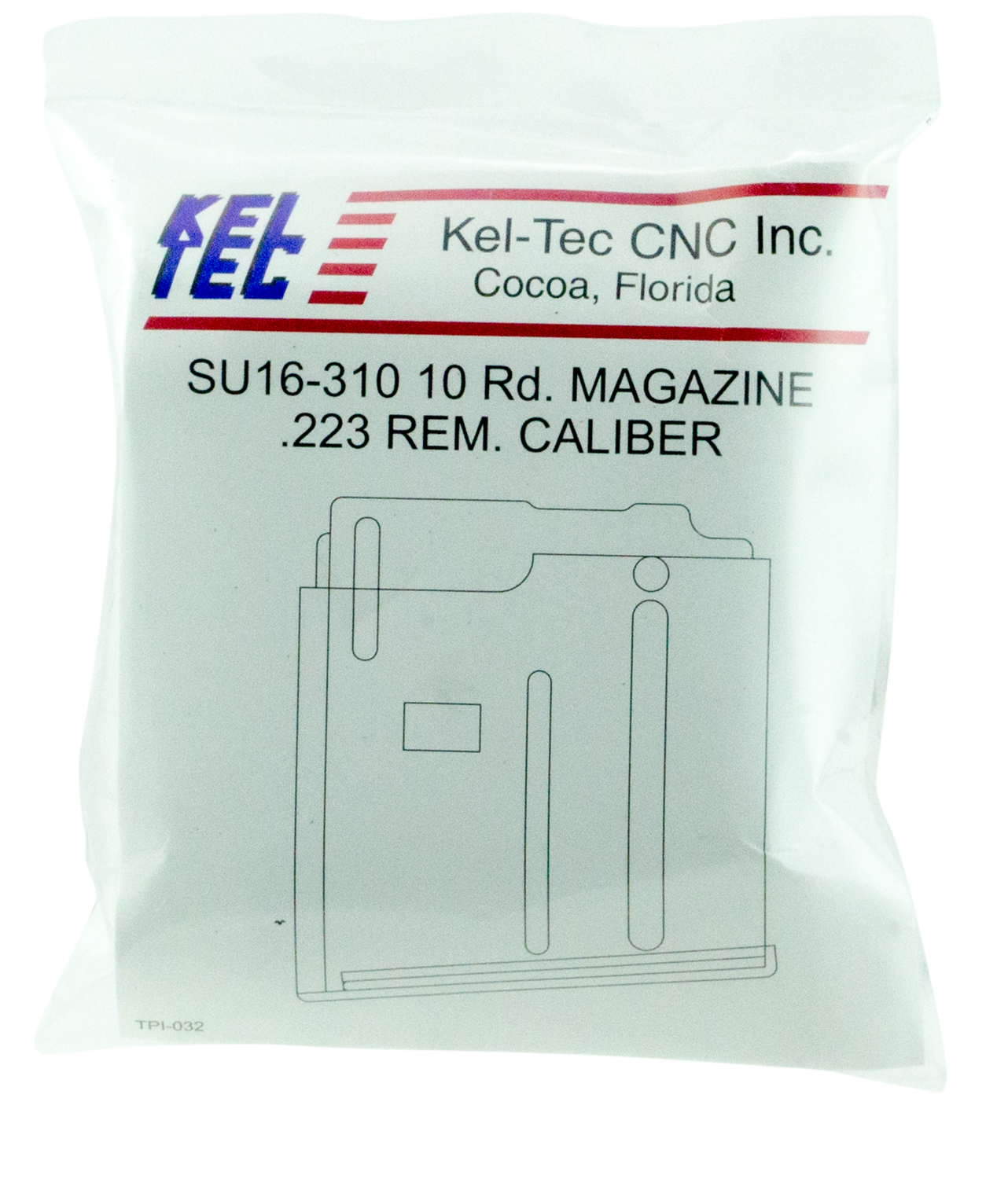 Kel-tec Plr/su-16, Kel Su16plr16310   Mag Su16/plr16 223         10rd