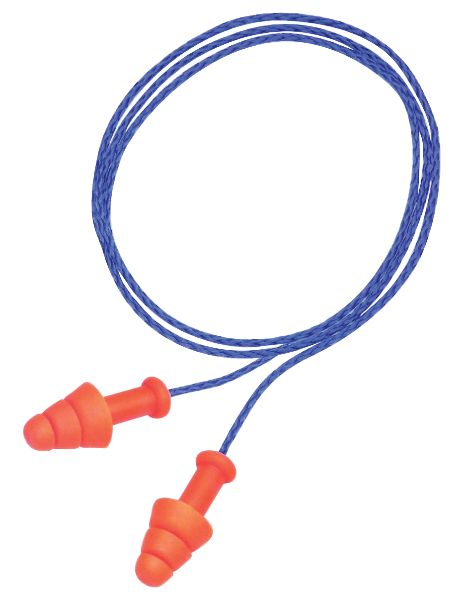 Howard Leight Corded Ear Plugs, How R01520  Smartfit Plugs     Nrr25 2