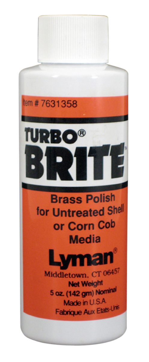 Lyman Turbo, Lym 7631358 Turbo Brite Brass Pol 4 Oz