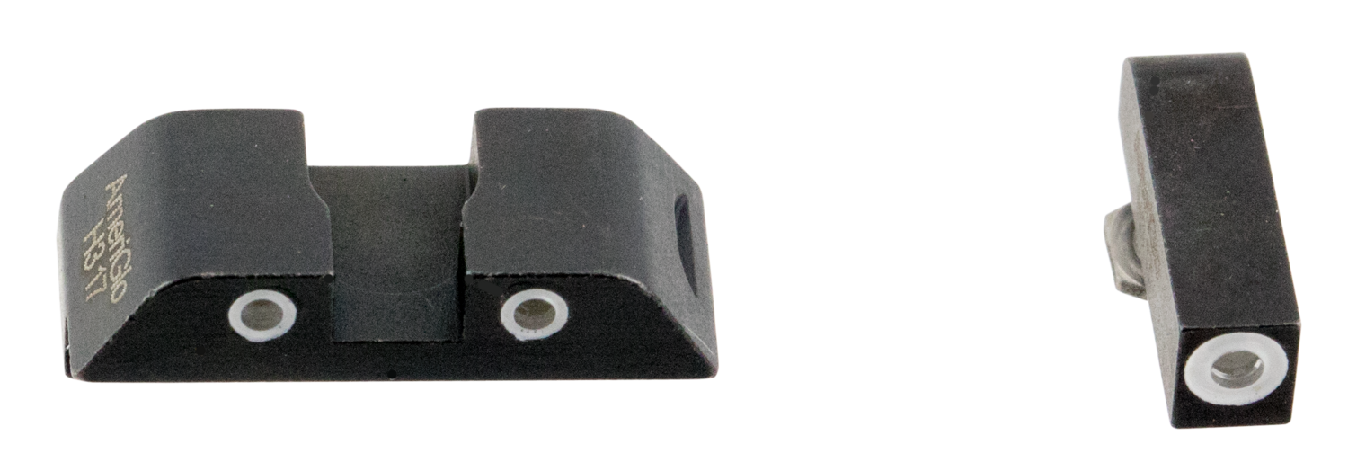 Ameriglo Classic Tritium Sight For Glock, Amer Gl119   Night Sts Glk 45/10    3d     Grn/grn