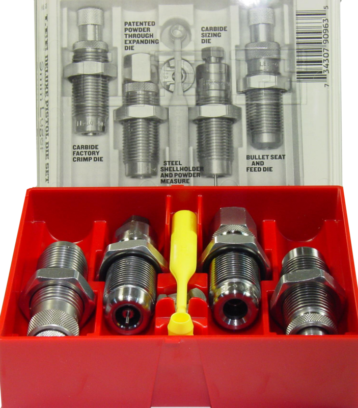 Lee Deluxe, Lee 90966 4 Die Set 44 Spl Carbide Lee Deluxe, Lee 90966 4 Die Set 44 Spl Carbide