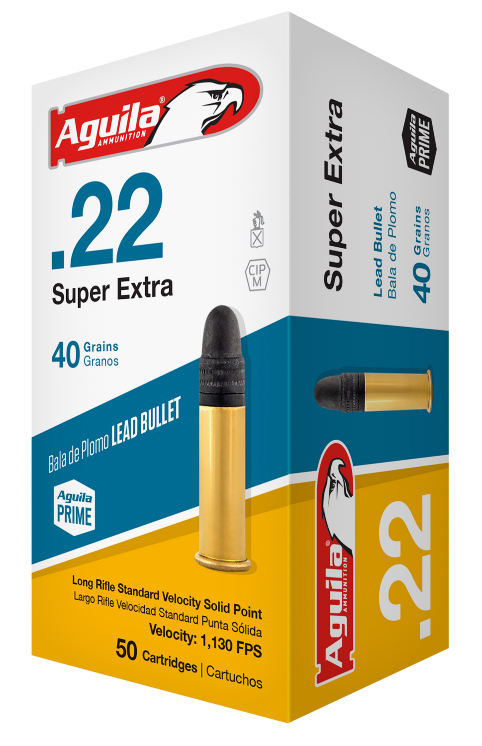 Aguila Super Extra, Aguila 1b220332      22lr Sv Sp 40gr         50/40