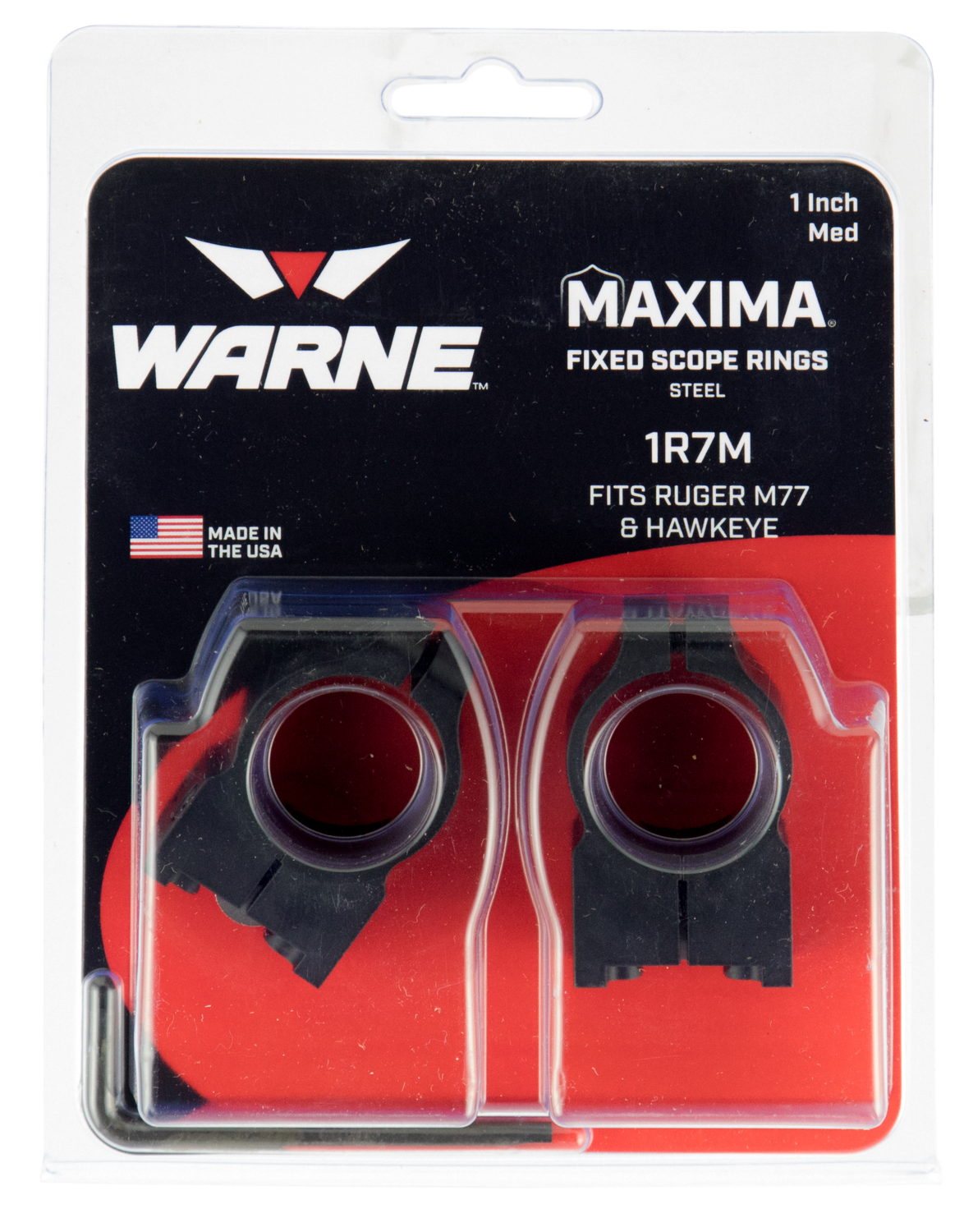 Warne Maxima, Warne 2tm         Tikka     Rings Hi  1in  Mat