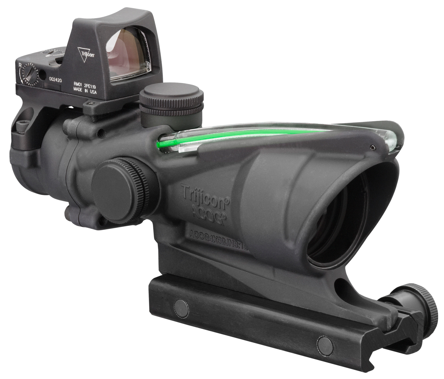 Trijicon Acog, Trj 100552  Ta31c100552 Cmbo 4x32/rmr2 3.25moa