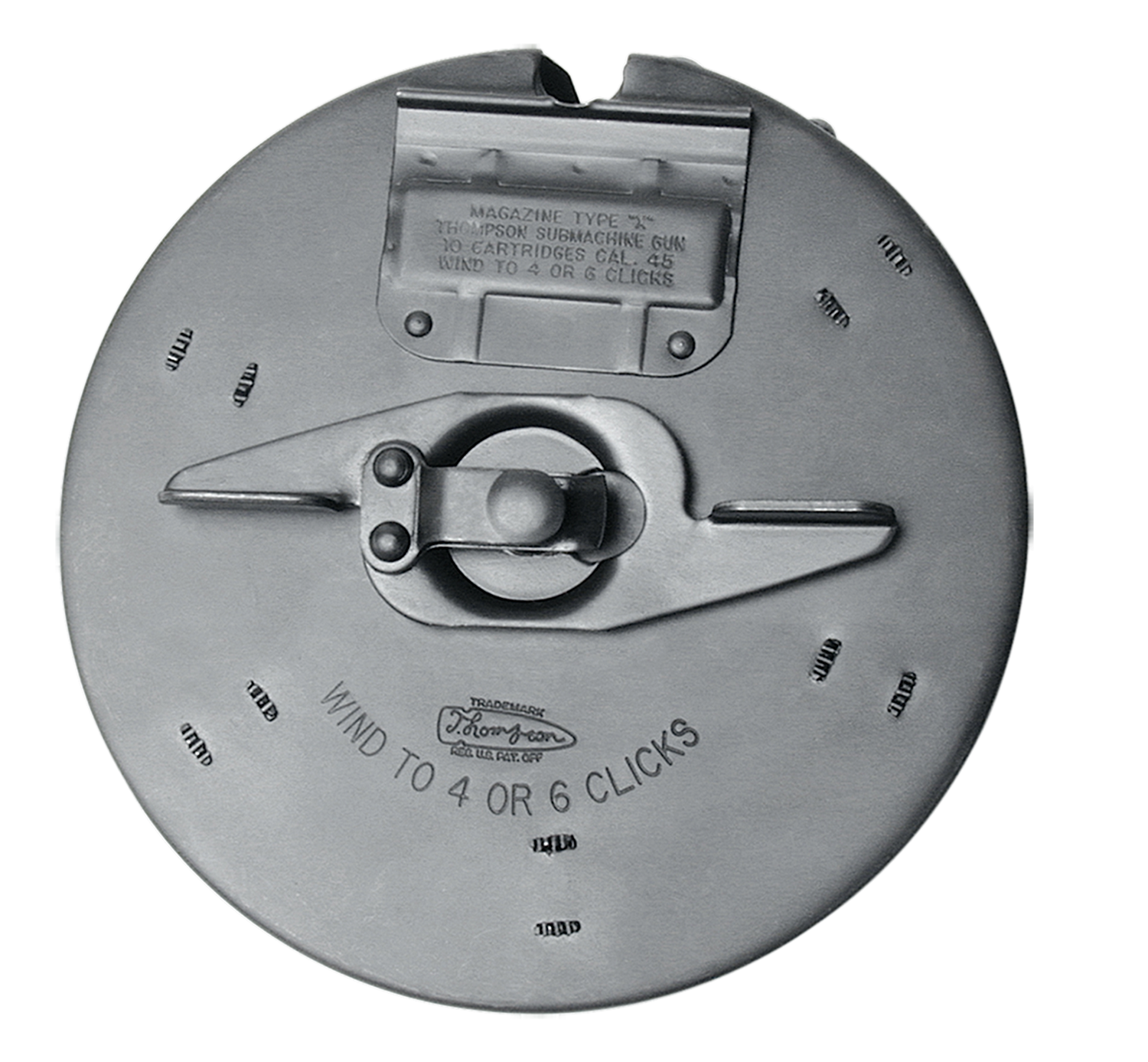 Thompson A1, Thmp Qtmt12bkt   Mag 45    10rd Drum