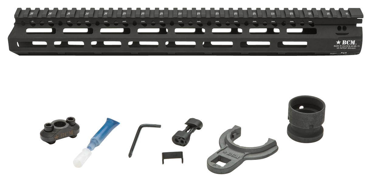 Bravo Bcmgunfighter, Bcm Mcmr-13-556-blk    Mcmr Alum Rail Mlok 13