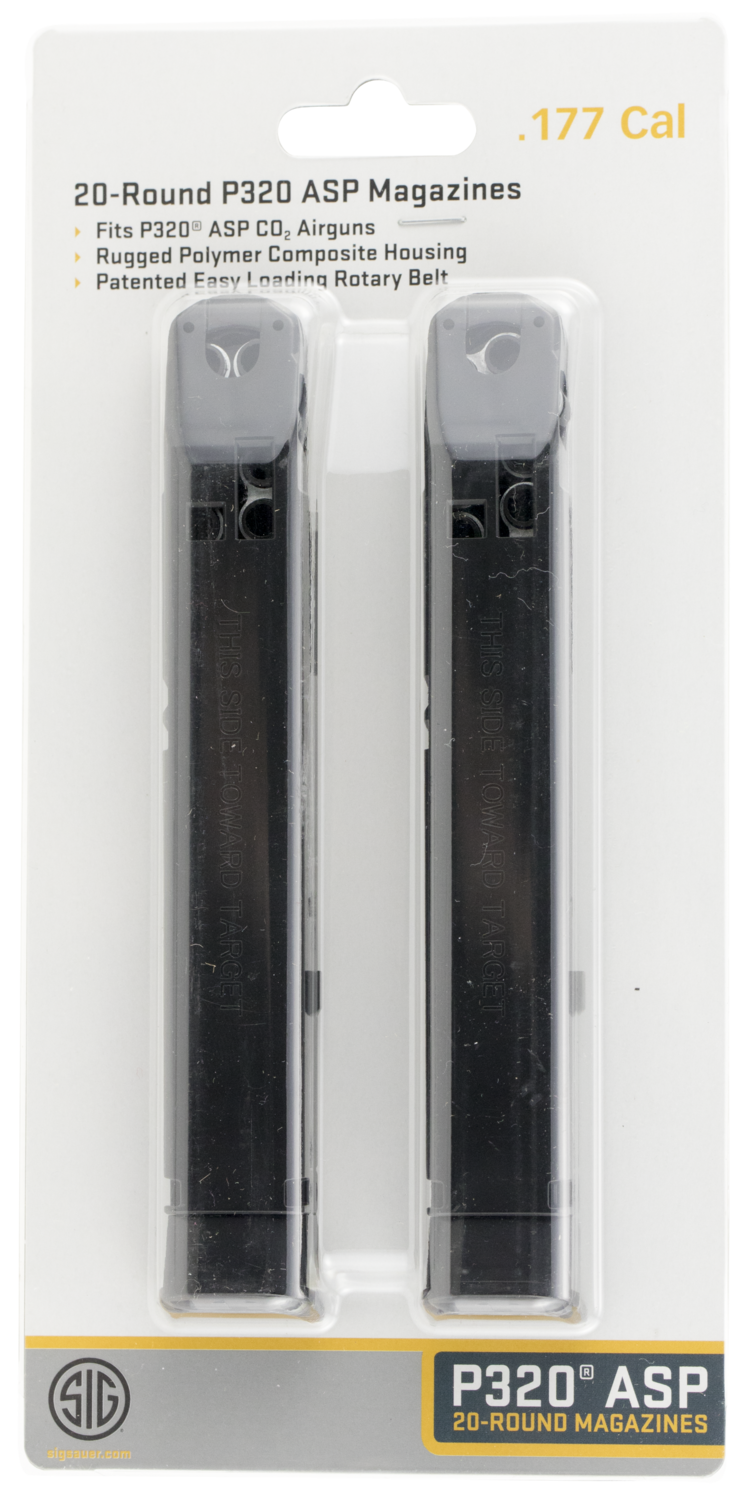 Sig Sauer Airguns Replacement Magazine, Sig Ampc17720              Mag 320  177  20r   2pk