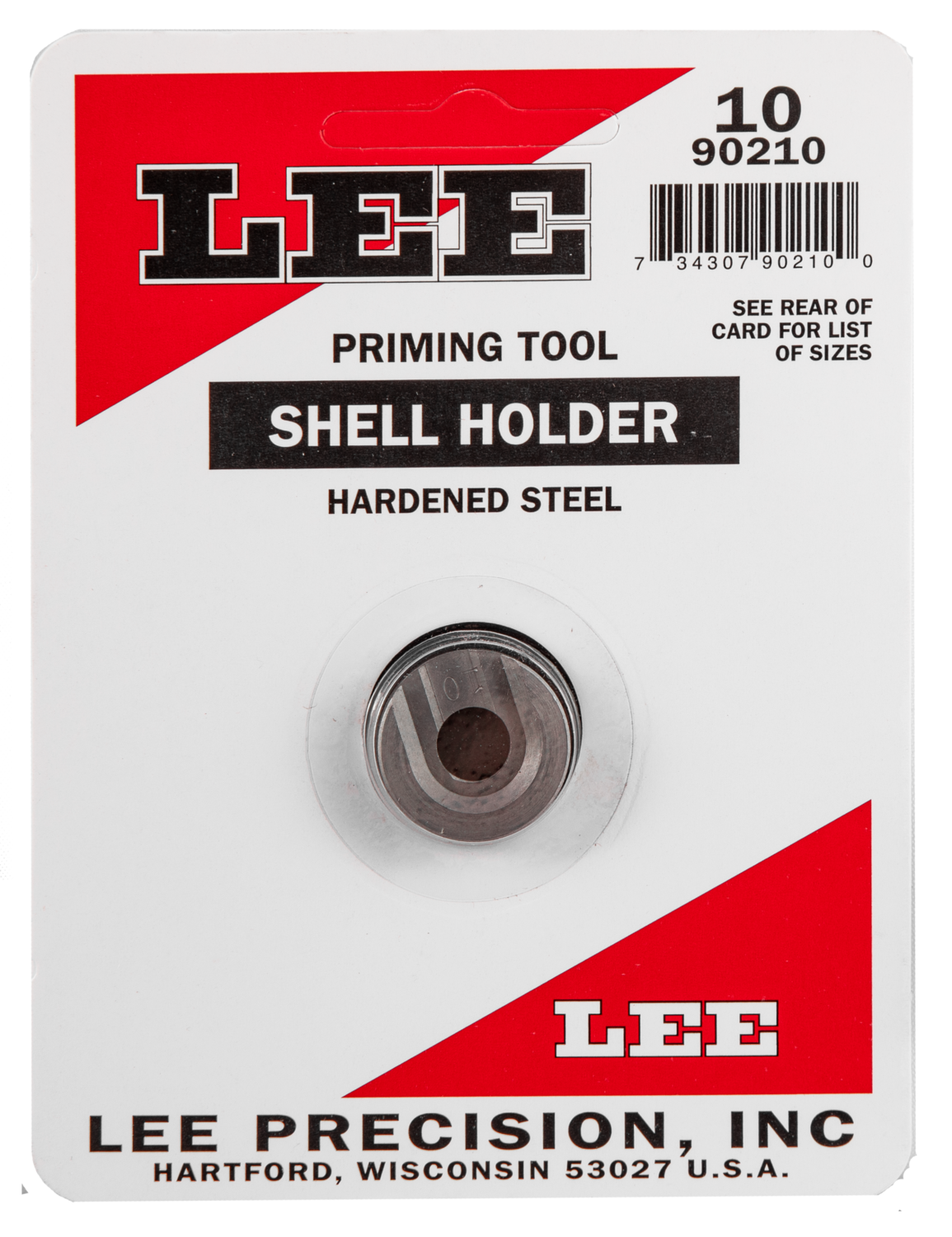 Lee Shell Holder, Lee 90210 Shell Holder #10  Ap Only