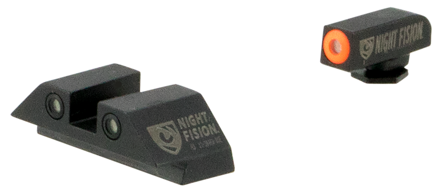 Night Fision Night Fision Tritium Night Sights For Glock, Nf Glk-003-003-ogwg     Ns Glk 42/43 Square