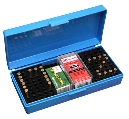 Mtm Ammo Box, Mtm Sb20020 200rd 22lr Box Blu Mtm Ammo Box, Mtm Sb20020 200rd 22lr Box Blu