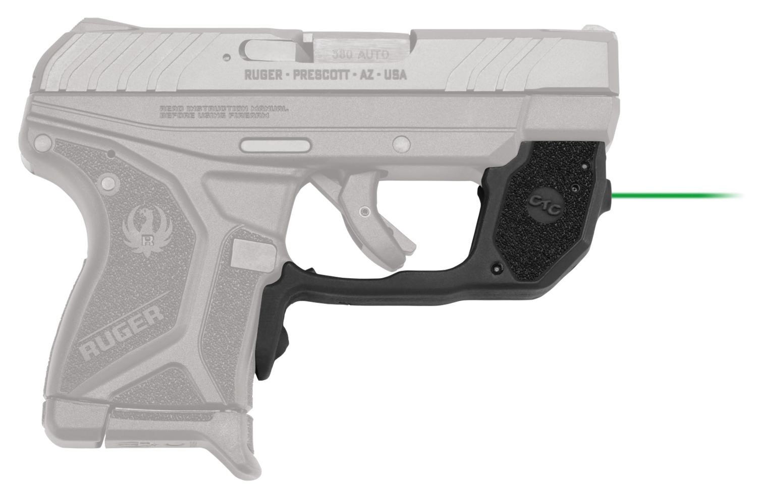 Crimson Trace Laserguard, Crim Lg497g     Laserguard Ruger Lcpii Green