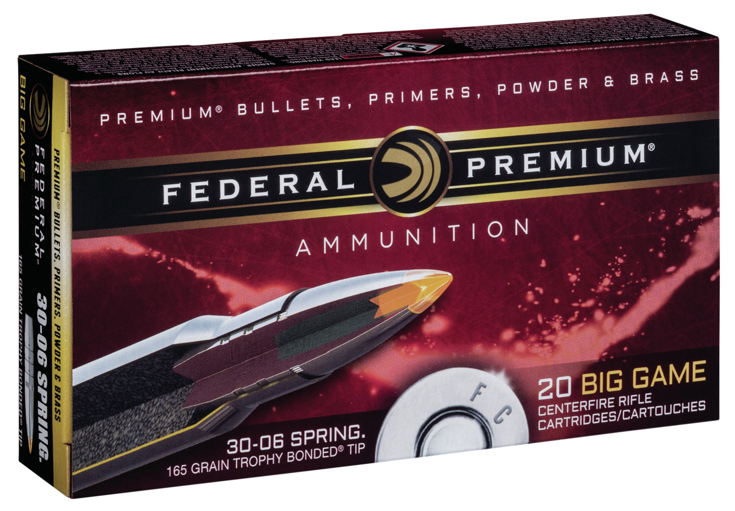 Federal Premium, Fed P3006tt2       3006    165 Tb            20/10