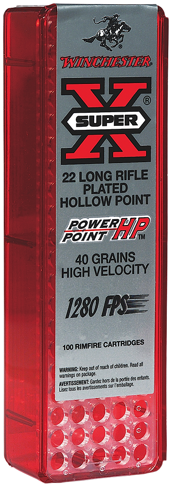 Winchester Ammo Super X, Win X22lrpp1    22lr  Super X    40 Pp      100/20