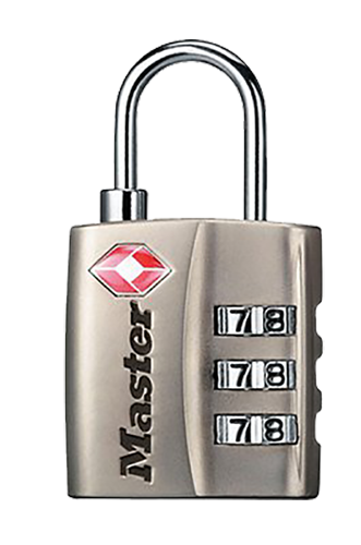 Master Lock Combination Lock, Master 4680dnkl    Tsa-accepted Combolock
