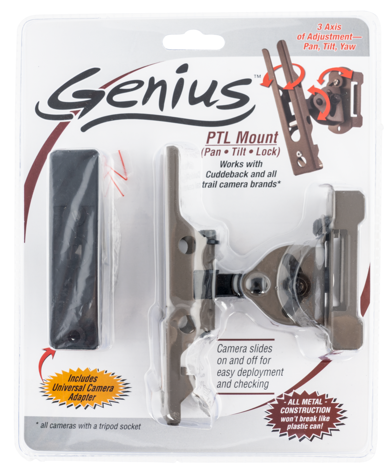 Cuddeback Genius, Cuddeback 3488     Genius Ptl Mount