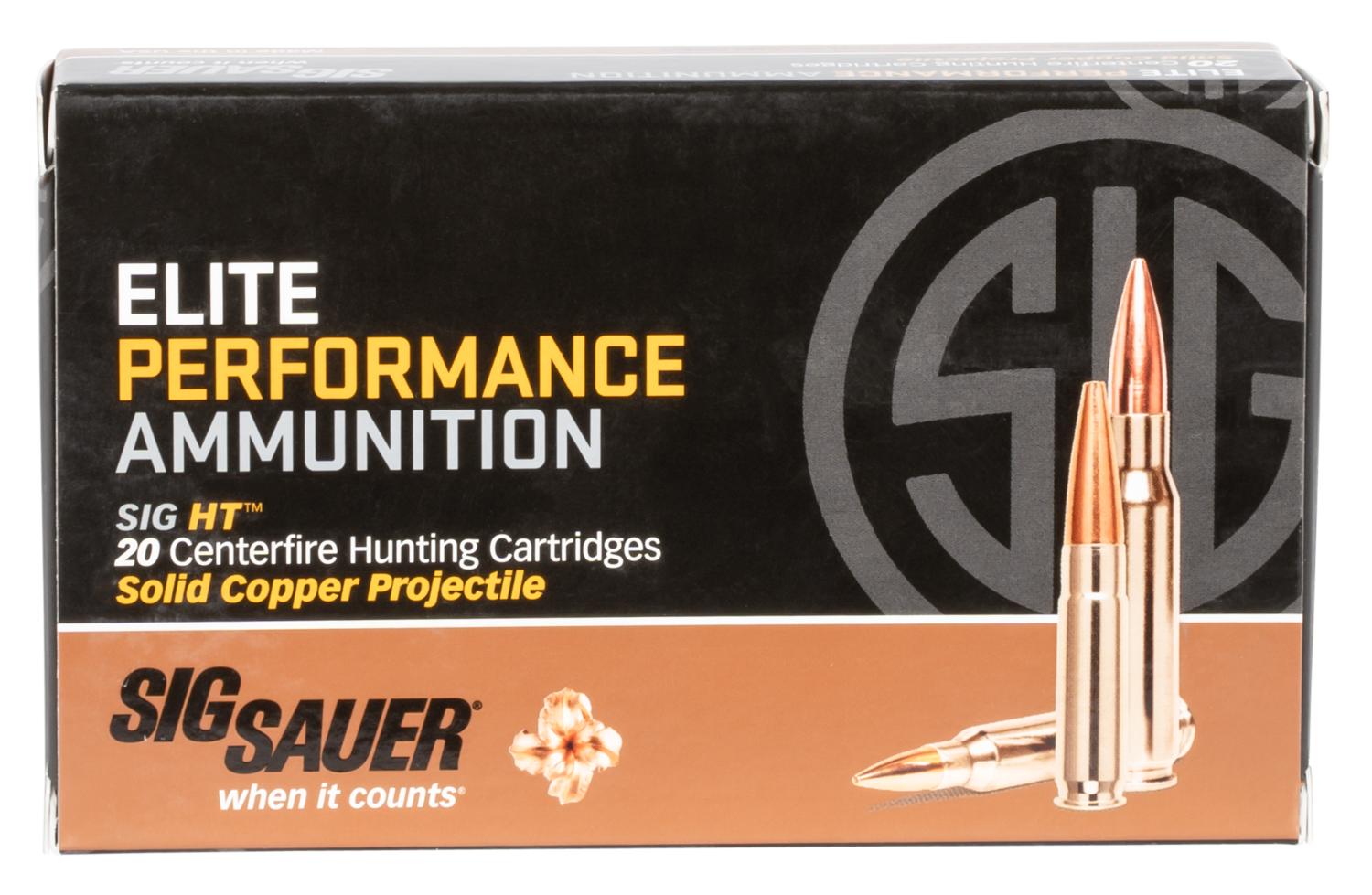 Sig Sauer Elite Copper Hunting, Sig E3wmh1-20      Elite Cp H  300mg 165 Gr  20/10