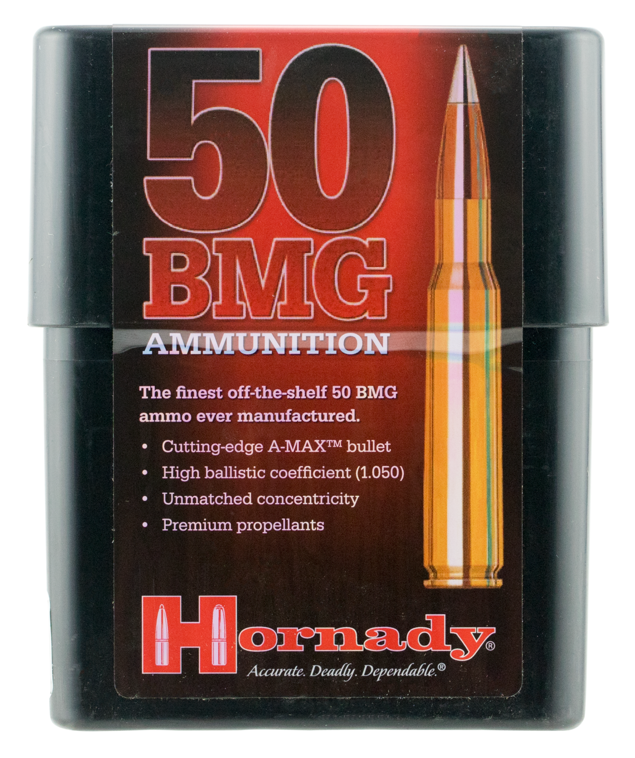 Hornady Match, Horn 8270   Match  50  Bmg   750 Amax        10/10