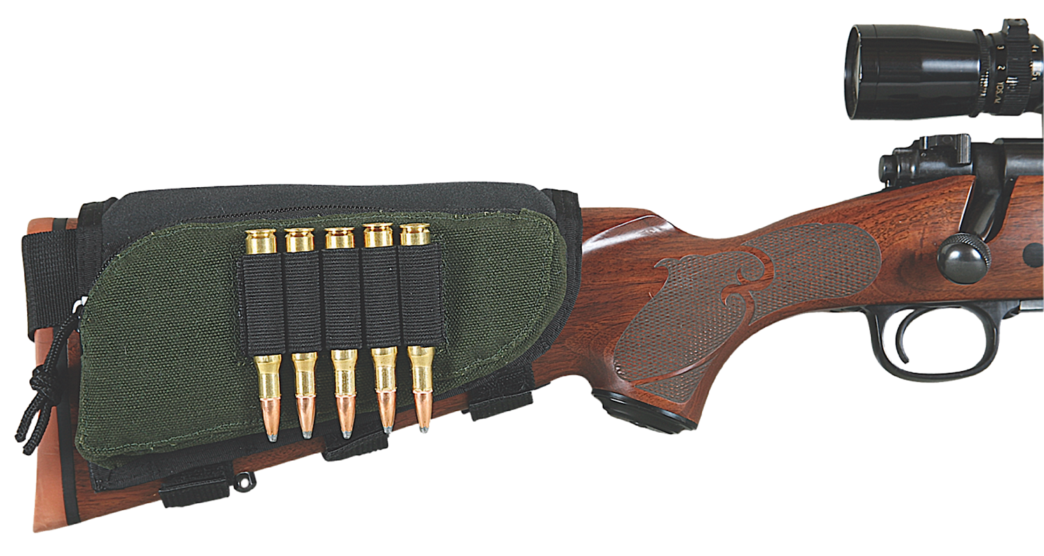 Allen Buttstock Shell Holder, Allen 20550 Bstk Shell Holder W/pouch