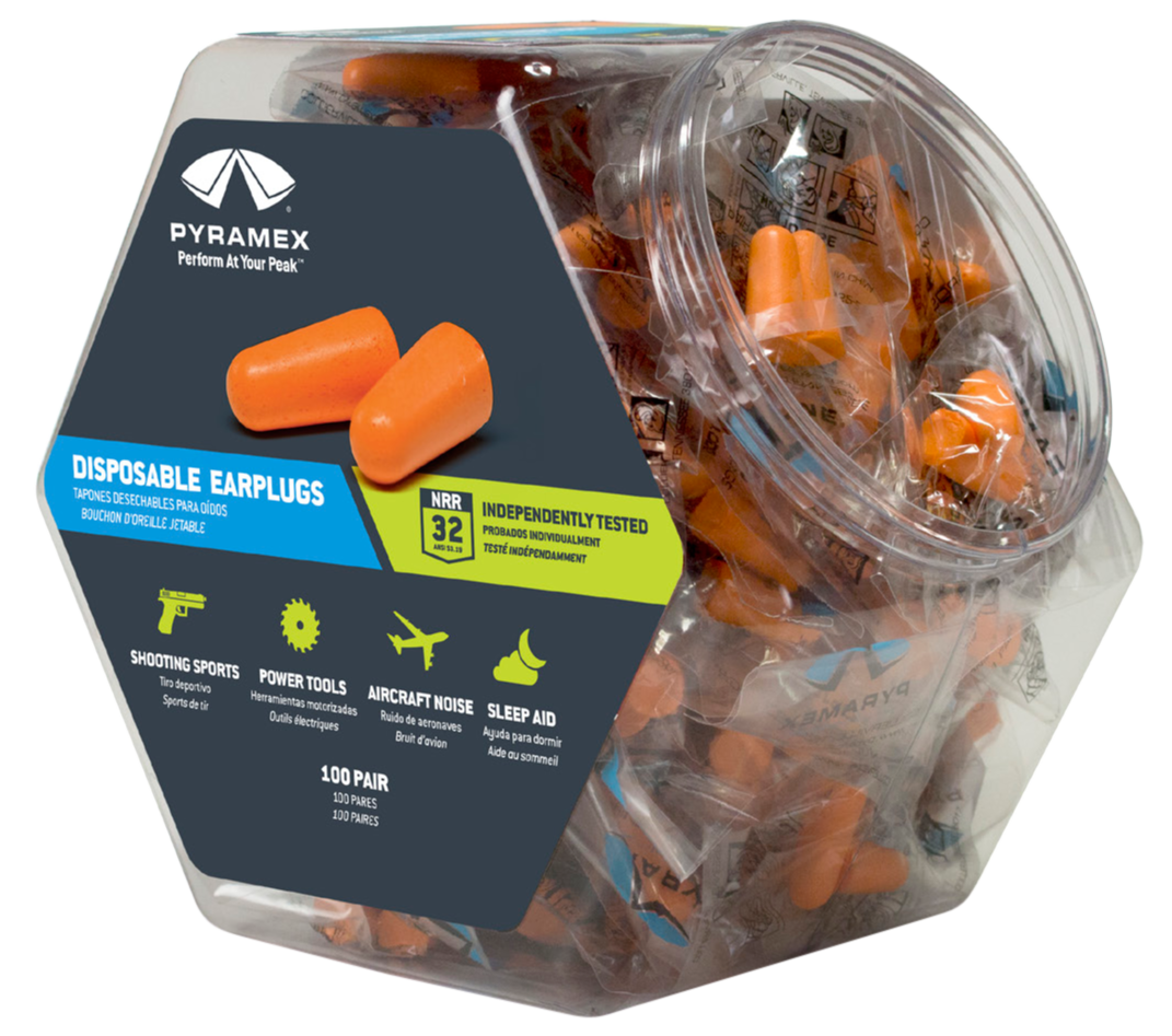 Pyramex Disposable, Pyra Pydp1000bn  Earplug Bin 100pair