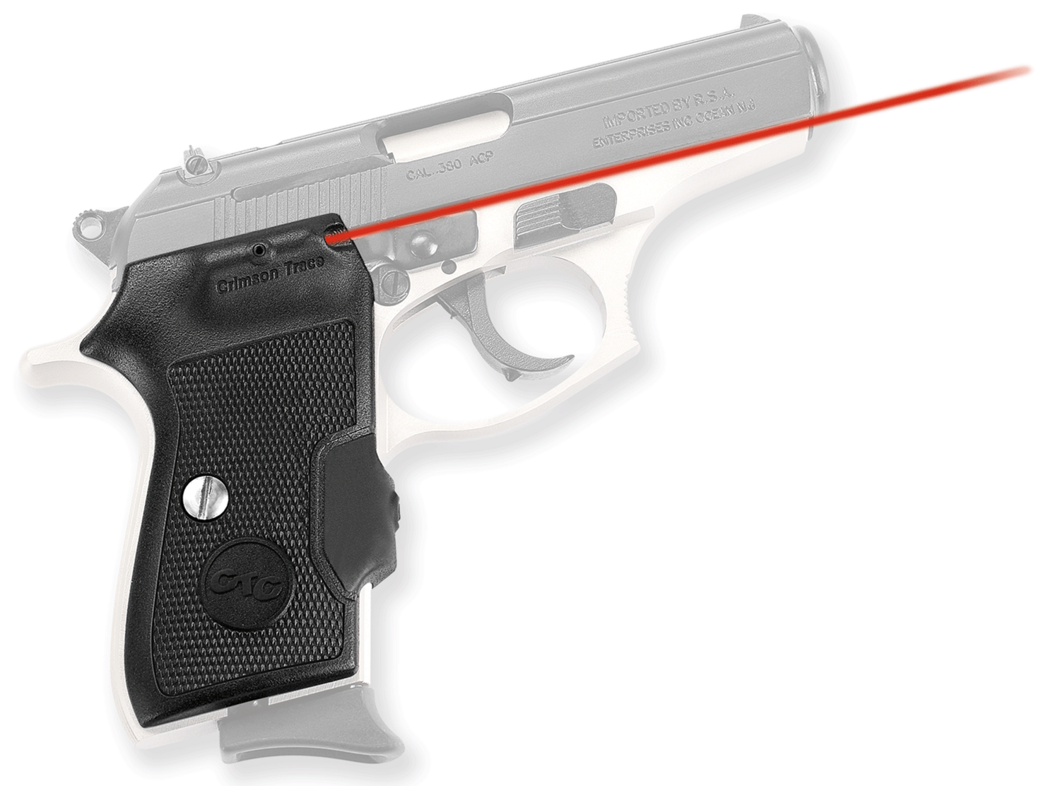 Crimson Trace Lasergrips, Crim Lg442      Lasergrips Bersa Thnd/fstm