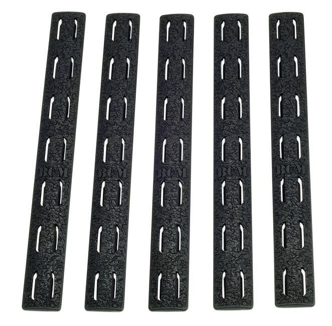 Bravo Rail Panel Kit, Bcm Kmr-rp-blk-5     Kmod Rail Panel 5pk       Blk