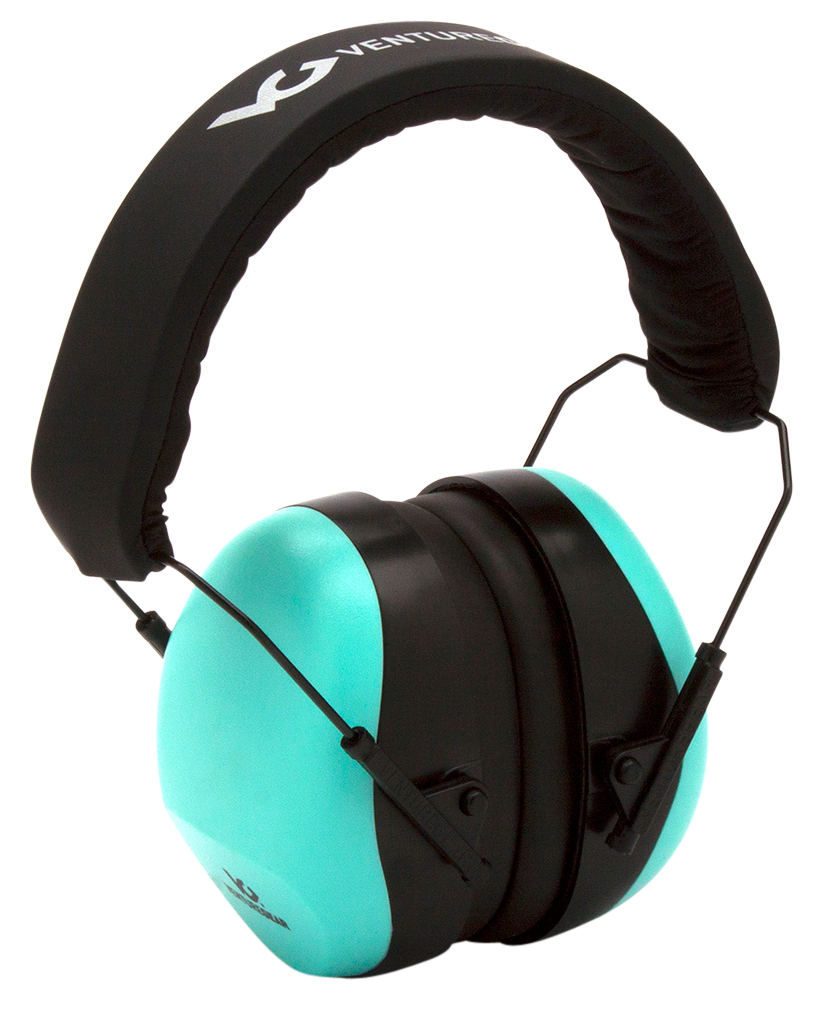Pyramex Venture Gear, Pyra Vgpm8063c   Earmuffs Teal     Nrr26 Clam Pack