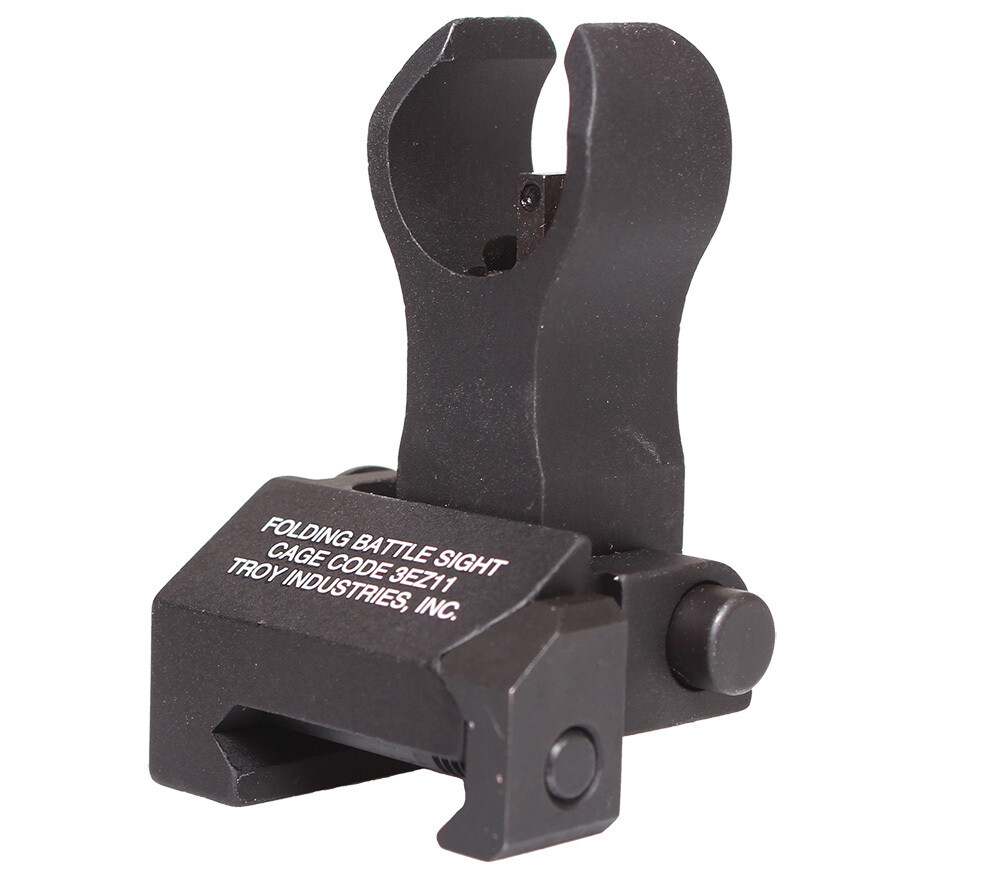 Troy Ind Tritium Front Folding Battlesight Hk, Troy Ssig-fbs-fhbt-02   Frt Fld Tri Hk Sght Bk