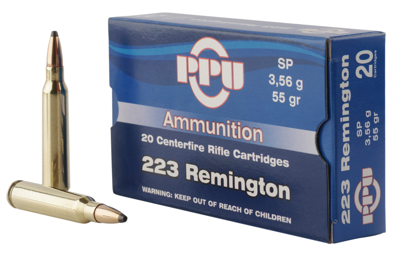 Ppu Standard Rifle, Ppu Pp223s 223 55 Sp 20/50 Ppu Standard Rifle, Ppu Pp223s 223 55 Sp 20/50