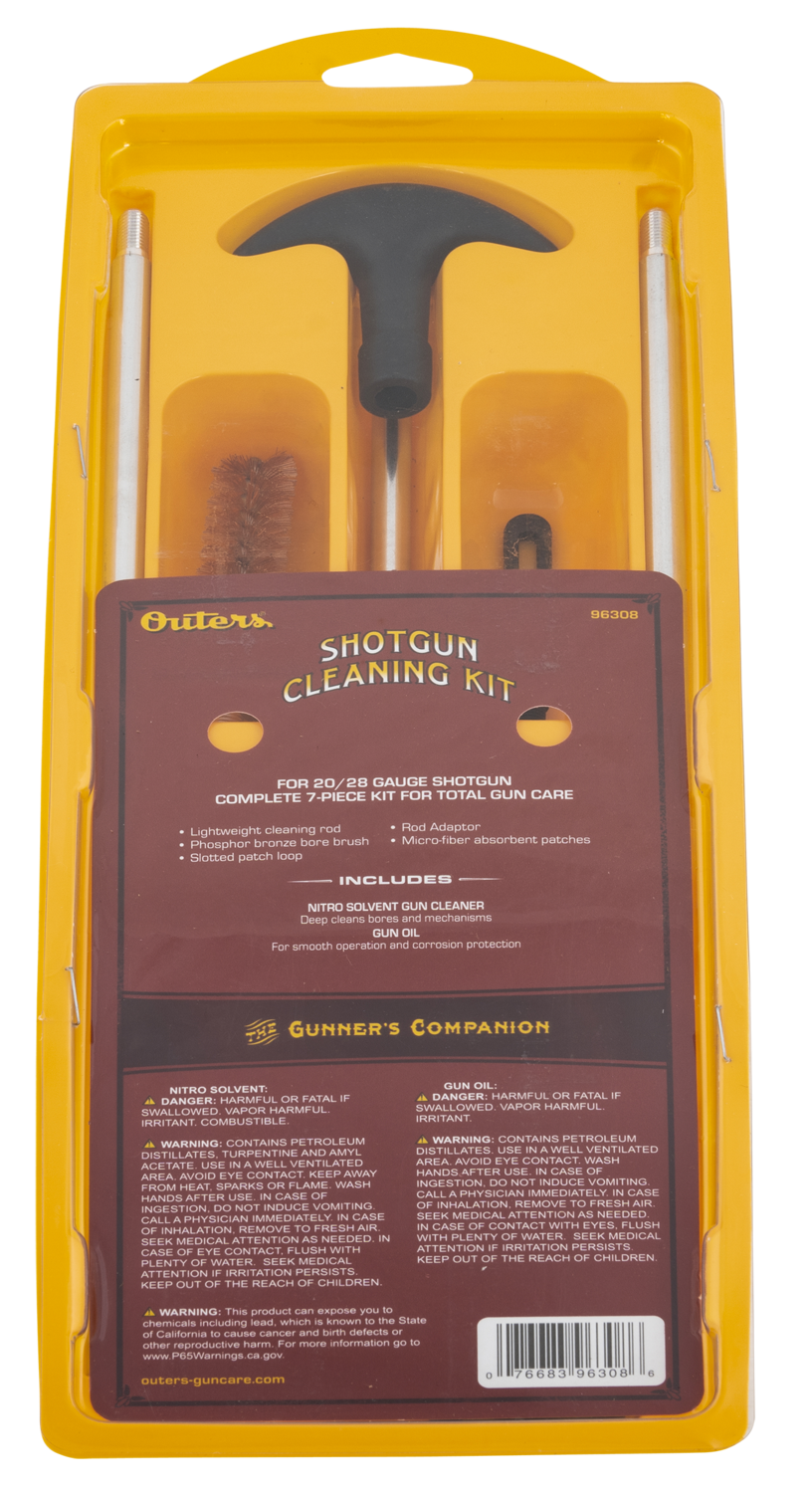 Outers Aluminum Rod, Out 96308       Shotgun Kit 20/28ga       Clam