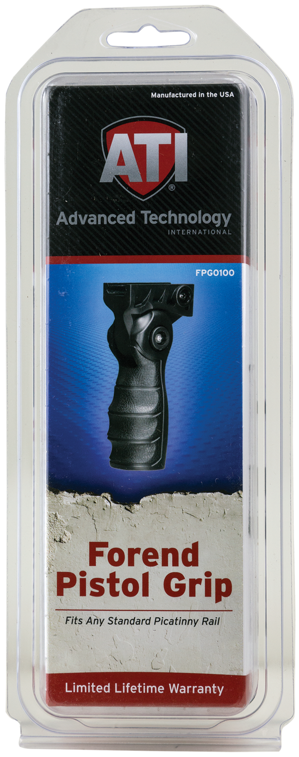 Advanced Technology Forend, Adv Fpg0100       Forend Pistol Grip Pic       Blk
