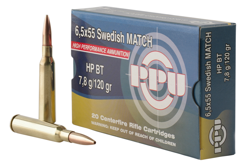 Ppu Match, Ppu Ppm6 6.5x55 Swed 120 Match 20/10 Ppu Match, Ppu Ppm6 6.5x55 Swed 120 Match 20/10