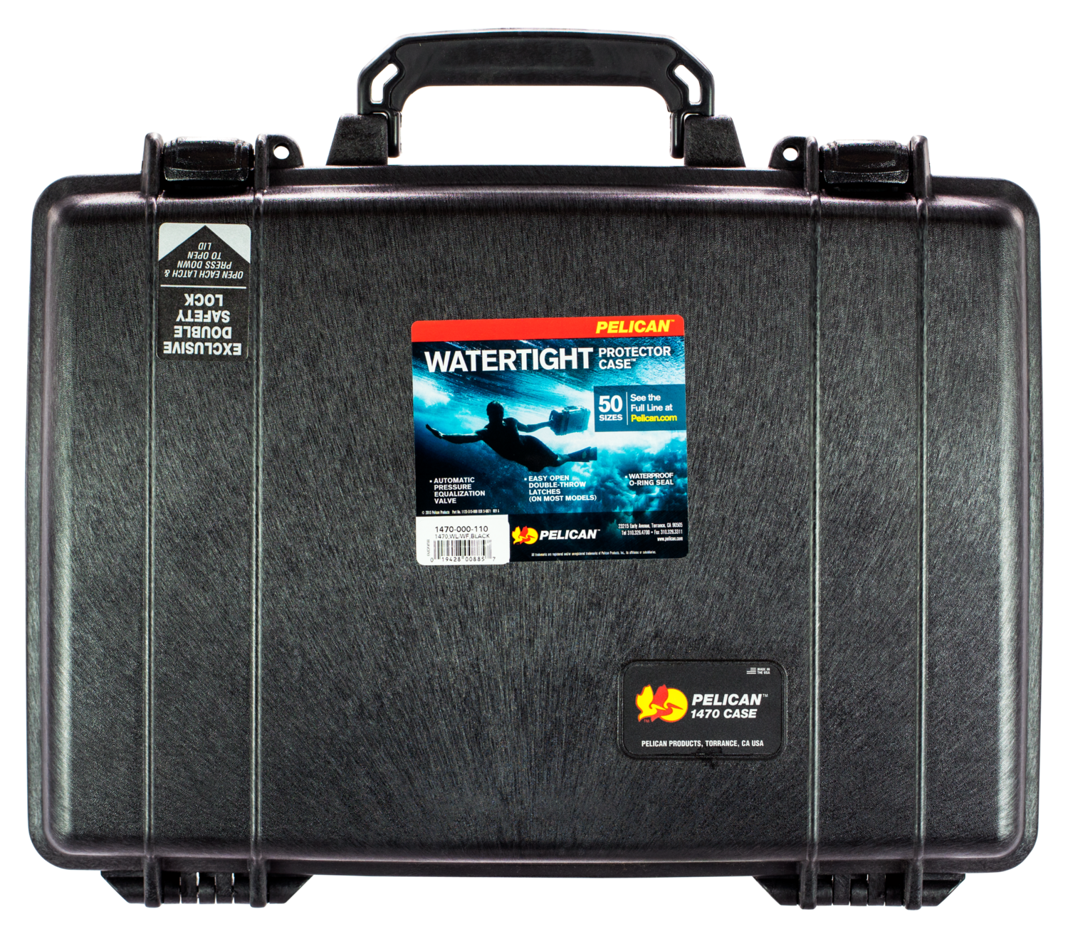 Pelican Protector, Pelican 1470-000-110 16x13x4       Blk
