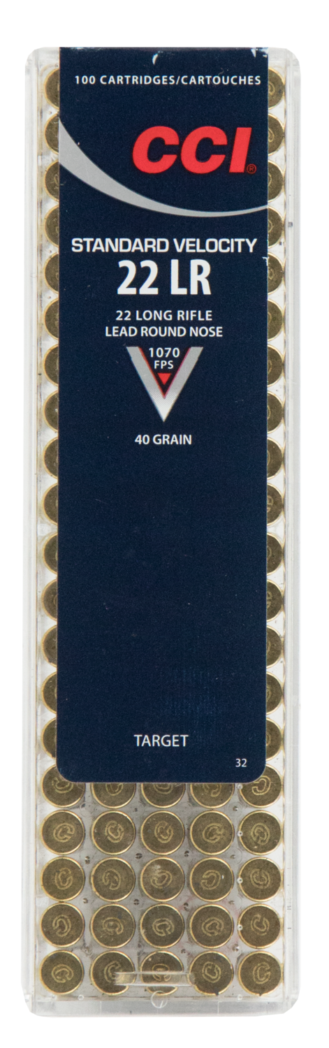 Cci Standard Velocity, Cci 0032  22 Lr Std Velocity                100/50