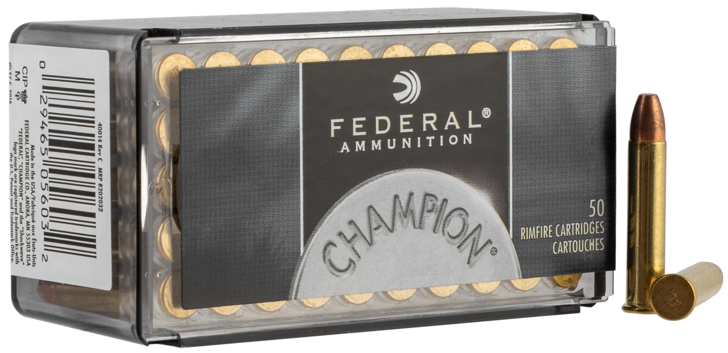 Federal Champion Training, Fed 737       22wmr 40 Fmj                   50/60