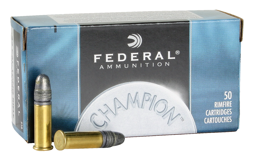Federal Champion Training, Fed 510        22lr 40 Sol                  50/100