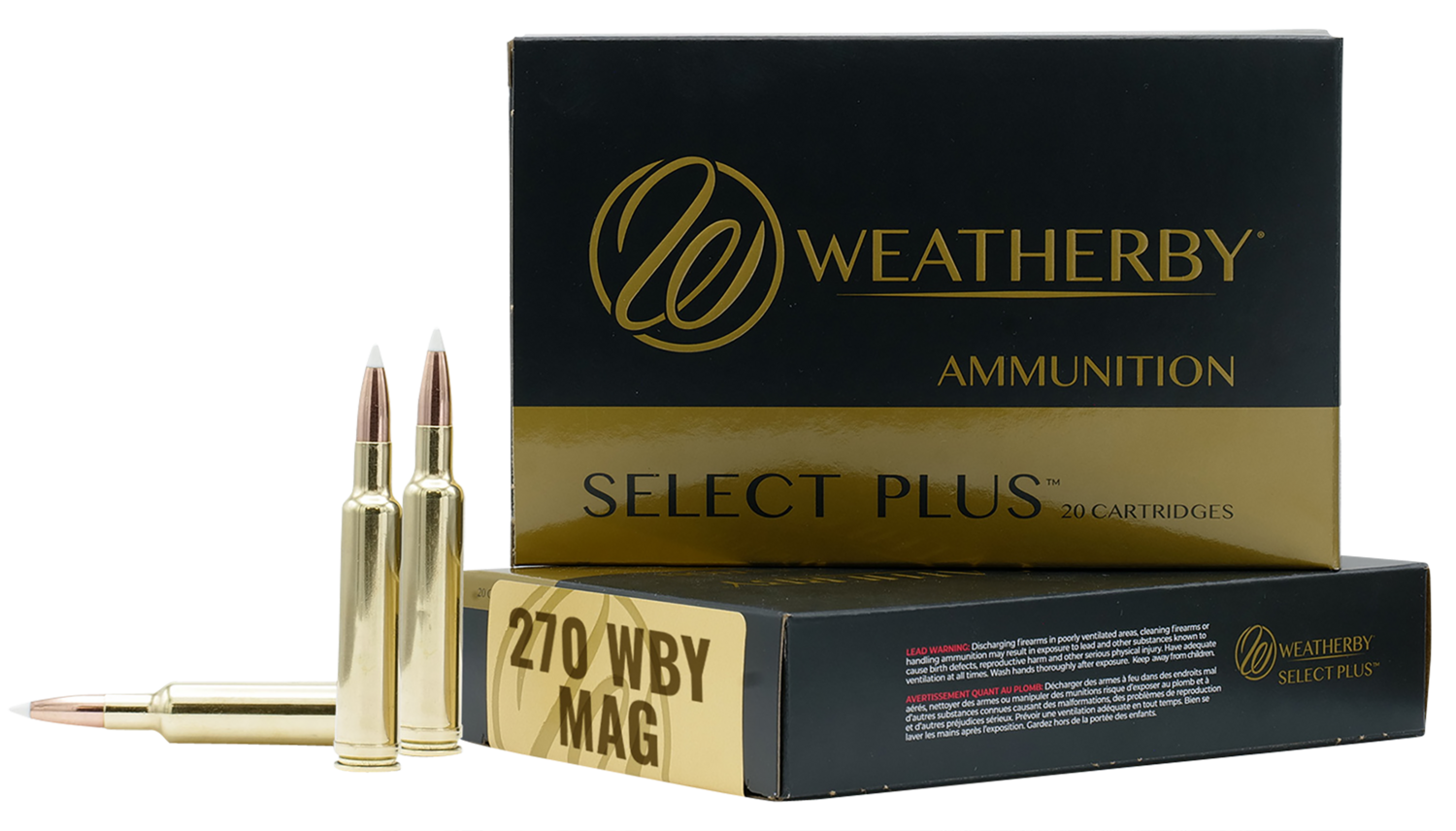 Weatherby Select Plus, Wthby N270150pt    270 Wby 150 Pt            20/10