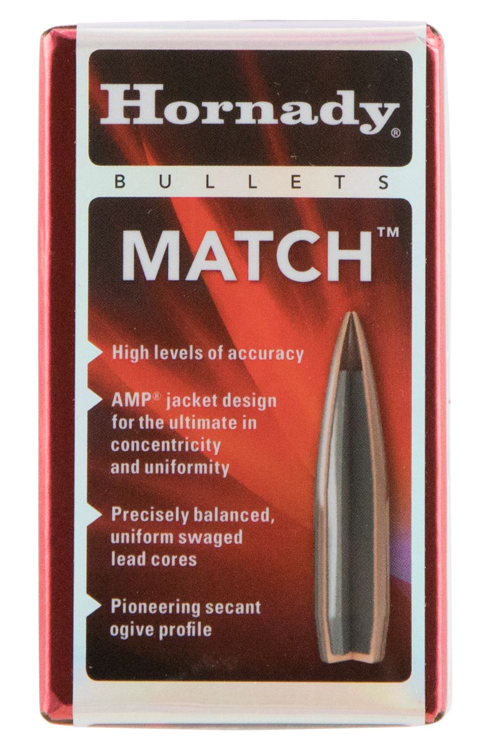 Hornady Match, Horn 27200  Bull .277 110 Bthp Wc           100/25