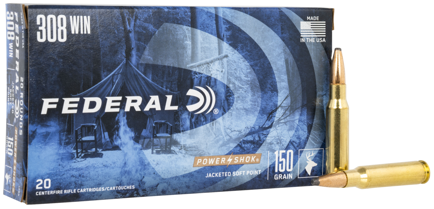 Federal Power-shok, Fed 308a           308     150 Sp            20/10