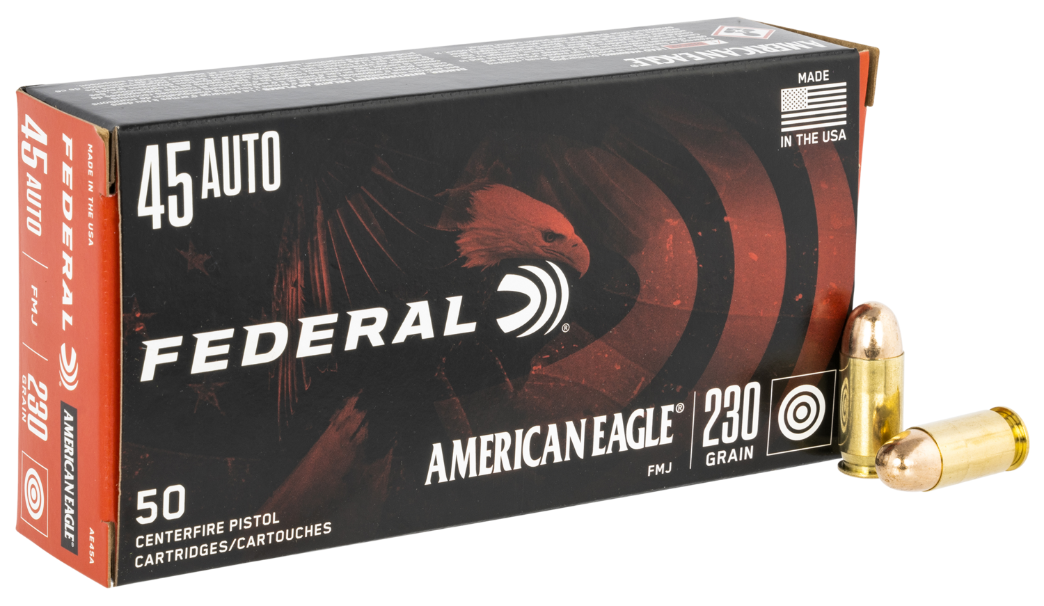 Federal American Eagle, Fed Ae45a        45        230 Mc            50/20