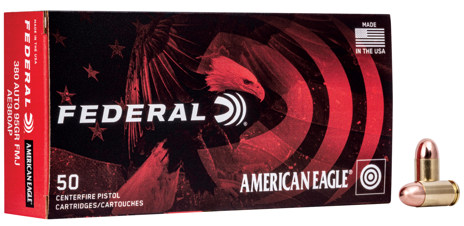 Federal American Eagle, Fed Ae380ap      380        95 Mc            50/20