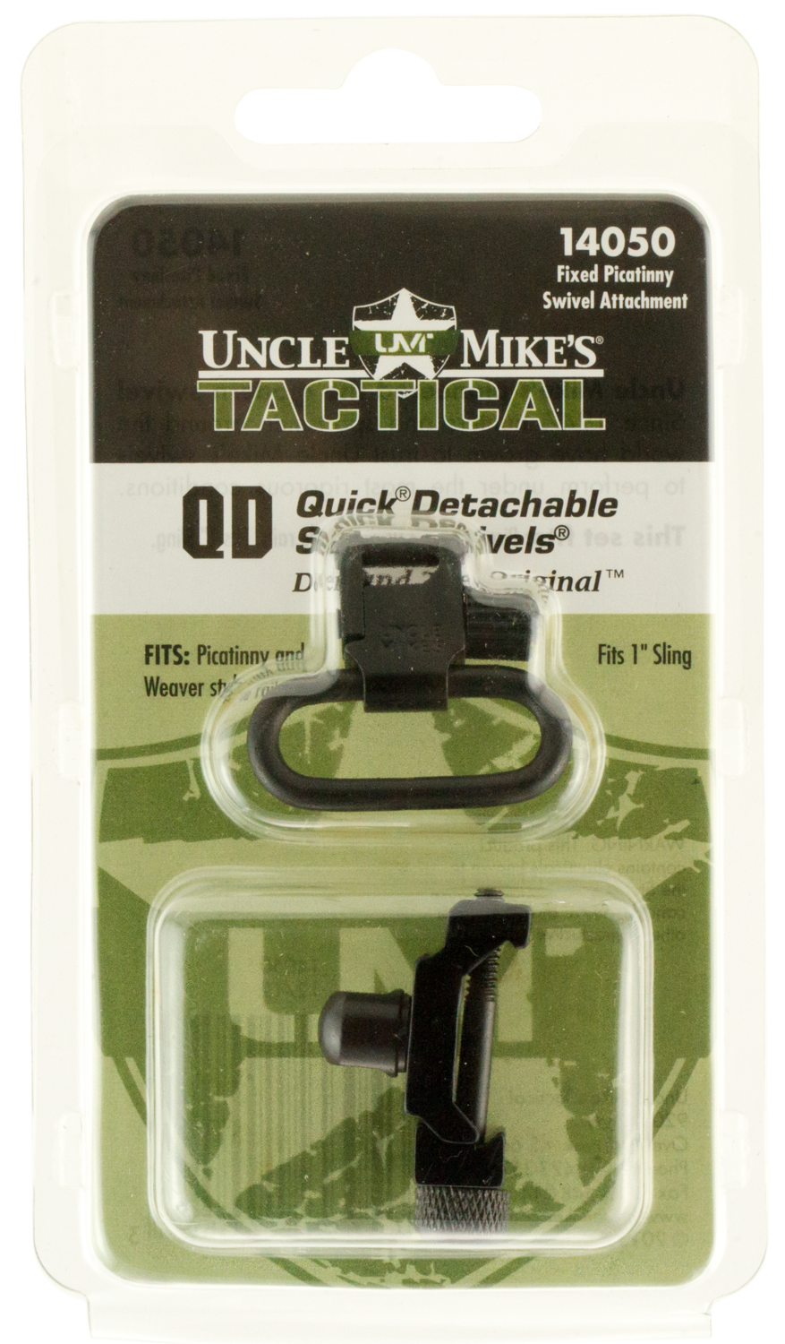 Uncle Mikes Super Swivel, Unc 14050  Swivel Attach Picatinny Blk