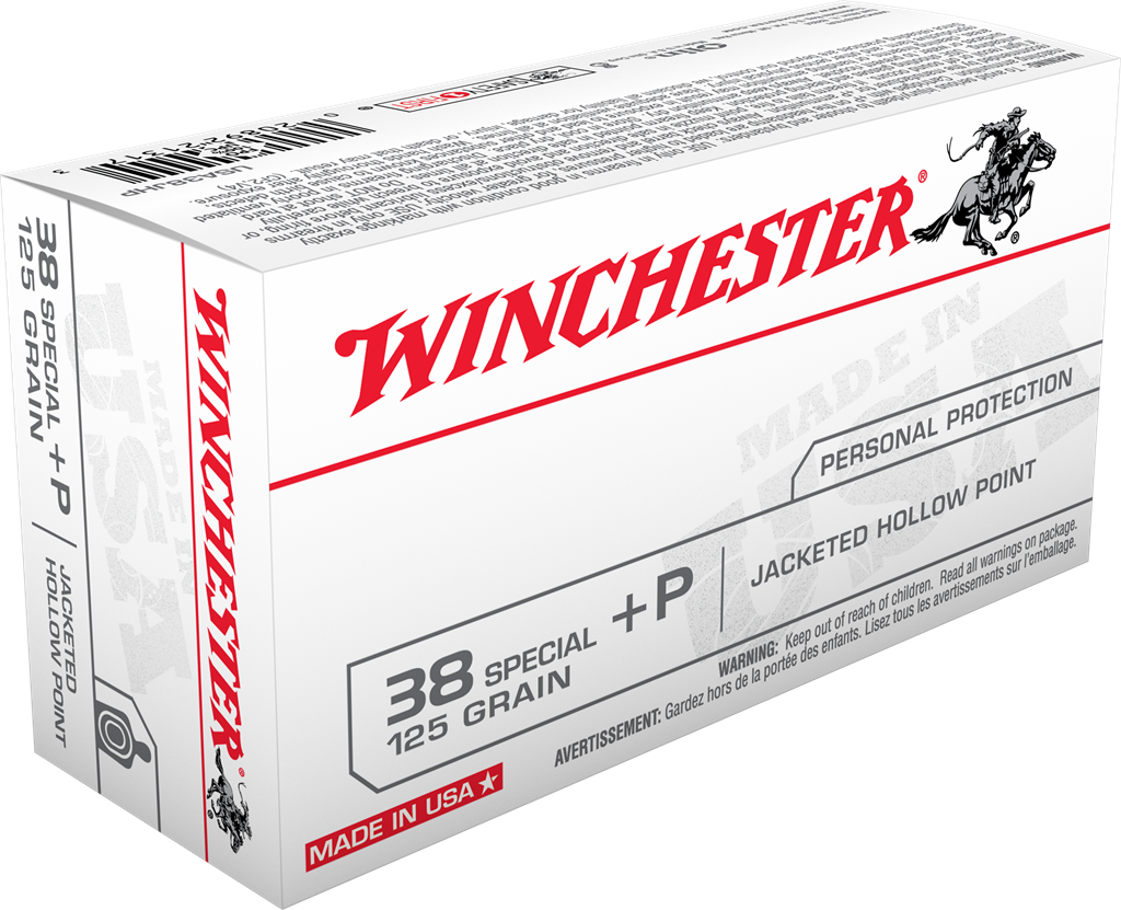 Winchester Ammo Usa, Win Usa38jhp  38sp+p     125 Jhp             50/10