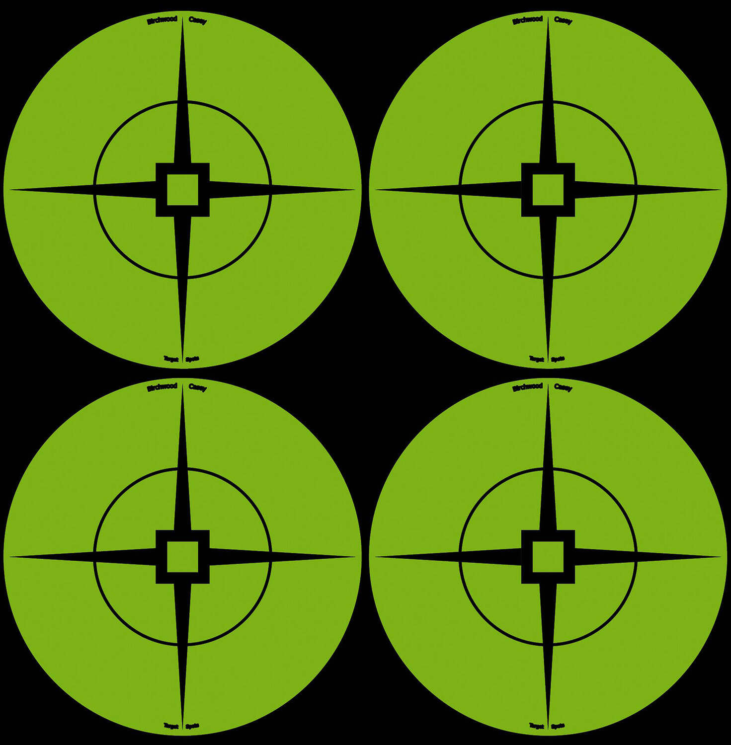 Birchwood Casey Target Spots, Bir 33933          Targetspots 3"grn          40pk